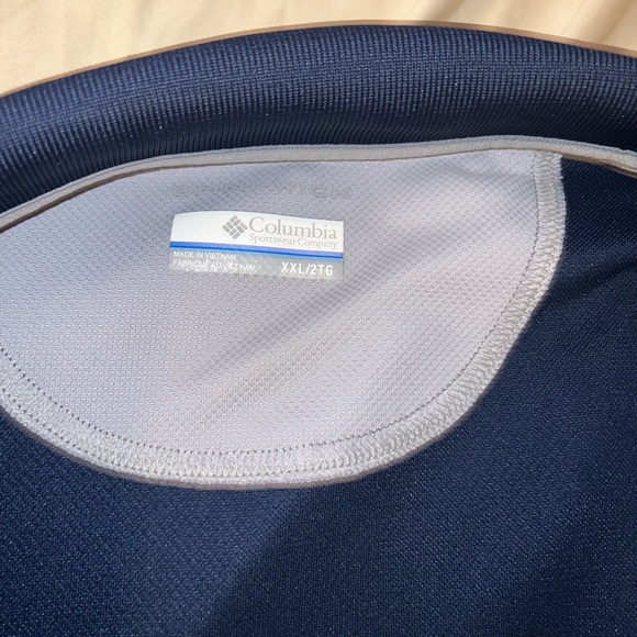 Columbia Men’s Blue Golf Polo Shirt - Size 2XL - Picture 2 of 3